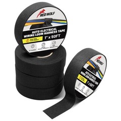 Wire Tape 1 Inch 50 FT High Temp Wiring Loom SelfAdhesive Felt Cloth Electric…