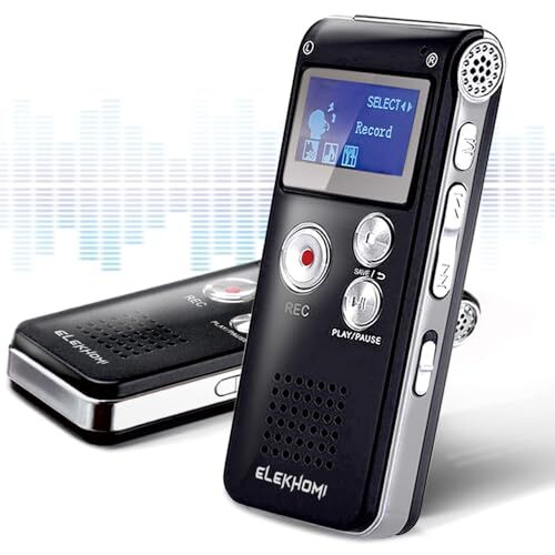 32GB Digital Voice Recorder – Voice Activated Recorder with Playback Upgraded