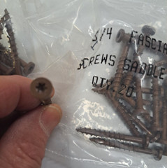 100 TREX FASCIA SYSTEM SCREWS 1 3/4″ SADDLE TREE HOUSE T-20 2″ BIT INCLUDED