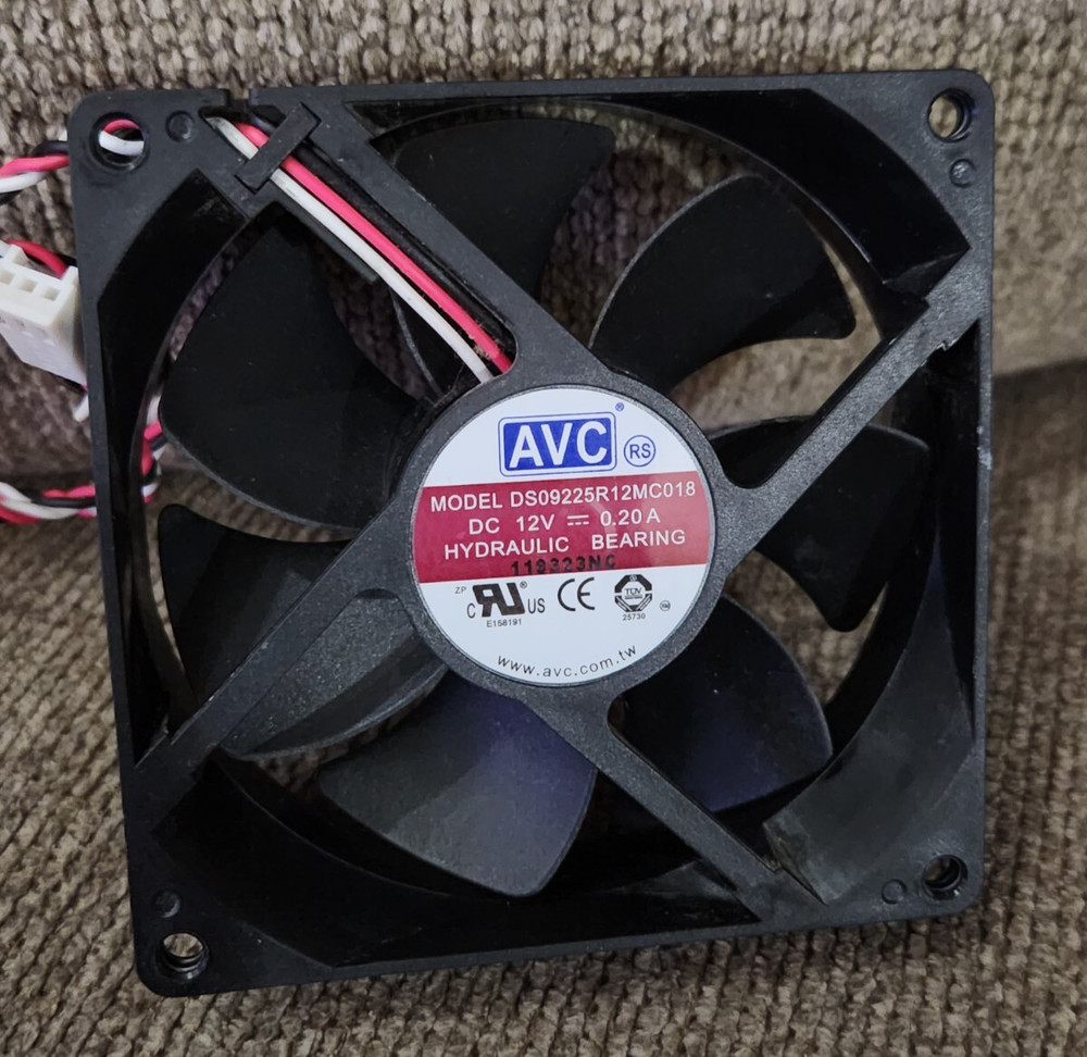 AVC DS09225R12MC018 Cooling Fan DC 12V – 0.20A
