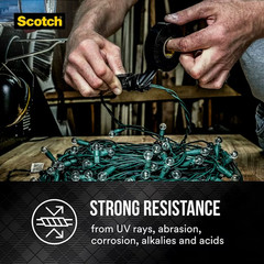 Scotch Super 33+ 0.75-in x 37.5-ft Vinyl Electrical Tape Black
