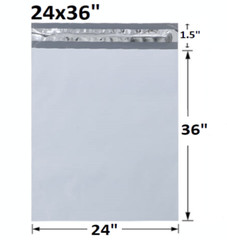 Poly Mailer Shipping Bags Envelopes Self Sealing Plastic Mailing Bags 2.5 MIL