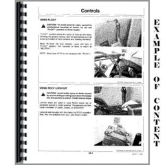 International Harvester 3800 3850 Tractor Loader Backhoe TLB Operators Manual