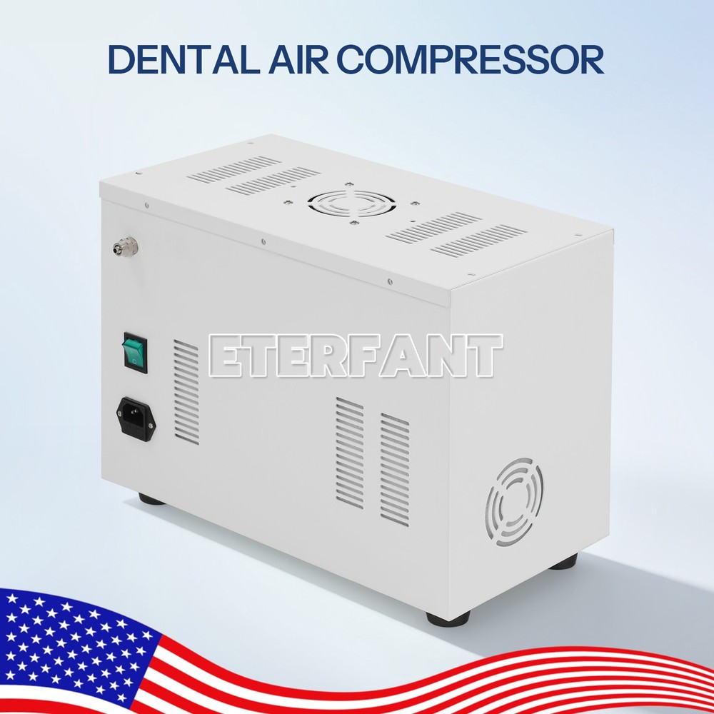 Portable Silent Oil-Free Air Compressor Suitable for Dental Mobile Delivery Unit