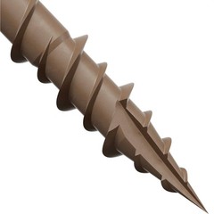 Simpson Strong-Tie Deck-Drive DSV wood screw #10×3″ DSVT3MB Tan 1,750 Exterior