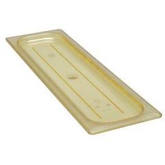 Cambro 20LPHPC150 1/2 Size Long Amber HPan™ High Heat Food Pan Cover