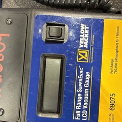 Yellow Jacket 69075 Electronic Scale 220 Lbs. HVAC Refrigerant Transfer