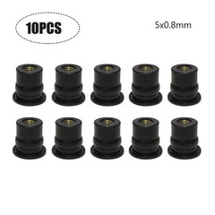 Rubberized Brass Nuts Neoprene Well Nuts Various Sizes High Strength Rubber