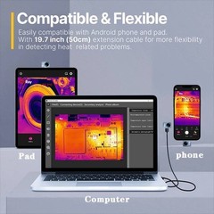 InfiRay P2 Pro Thermal Camera for iOS iPhone 256×192 With Magnetic Macro Lens