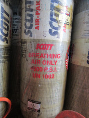 SCOTT 4500PSI 45 Min SCBA Bottle Tank Cylinder CGA347 valve Air gun PCP carbon