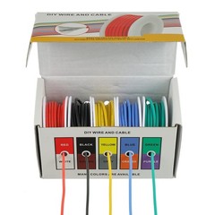 18 AWG Flexible Silicone Wire Electric Wire Hook up Wire Kit 300V Cables with