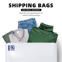 White Poly Mailers Shipping Bags Envelopes Packaging Premium Bag Self Sealing