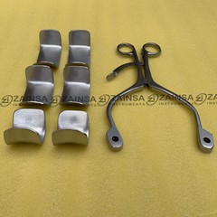 Kolbel Retractor Complete Set With 6 Blades, Shoulder Retractor German Surgical