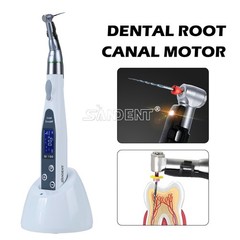 Dental Cordless LED Endo Motor 16:1 Contra Angle/4.5″LCD Apex Locator Root Canal