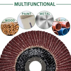 71878 4 Inch Flap Discs 20 PCS 40 Grit Sanding Pad 5/8 Inch Arbor