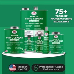 HH-66 Toluene Vinyl 1 oz – Vinyl Adhesive, Glue, Industrial for PVC & Vinyl R…