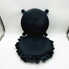 Essentra 30012A Studded Raised Face Flange Protector 12in Blck Quickfit Pk of 10