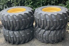 33X15.5-16.5 Galaxy XD2010 High Flotation Skid Steer Tires/Rims for Skid Steers