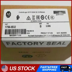 New Sealed Allen Bradley 1756-IB32 AB SER B CONTROLOGIX 32 PT DC INPUT MODULE US