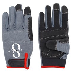 Durable Synthetic Leather Work Gloves – Enhanced Grip, Touchscreen Compatibility