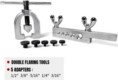 Professional Grade Double & Single Flaring Tool Set – Lifetime Support Included