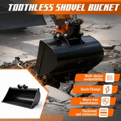 600mm Tilting Bucket for 1-2 Ton Mini Excavator Digger Attachment free shipping