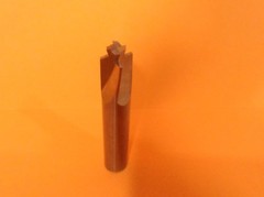 CARBIDE 1/4 DIAMETER 74 DEG DOVETAIL SIGHT BASE CUTTER 1911 3/8″ SHANK 2.5″ LONG