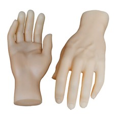 1 Pair Simulation Male Hands Model Men Mannequin Watch Jewelry Displays Prop