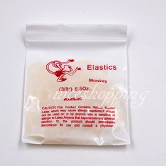 Dental Orthodontic Elastics Latex Braces Rubber Bands Monkey 1/4 6.5Oz Fox 1 Box