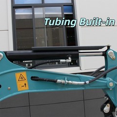 2.5Ton Mini Excavator Side Swing Digger Kubota D902 Diesel Engine+ 4 Attachments