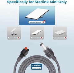 Starlink Mini DC Power Cable, Starlink Mini DC Connector 45A Anderson Plug to DC