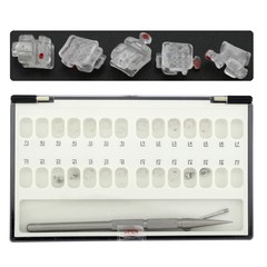 Orthodontic Ceramic Self Ligating Brackets Damon Clear Copper NiTi Arch Wire STD