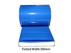 Flatten Width 300mm 11.8in PVC Heat Shrink Battery Wrap Tubing Sle Size: 300mm
