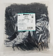 1000 Panduit PLC2S-S10-M30 Clamp Cable Ties Pan-Ty 7.9″ 50LB Black Nylon NEW