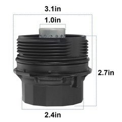 Oil Filter Housing Cap Assembly 15620-37010 1562037010 for As picture