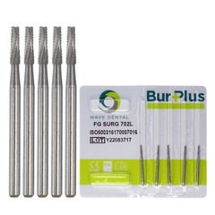 Wave Dental Surgical Bur Tungsten Carbide 25mm Taper Fissure Long FGOS FG SURG