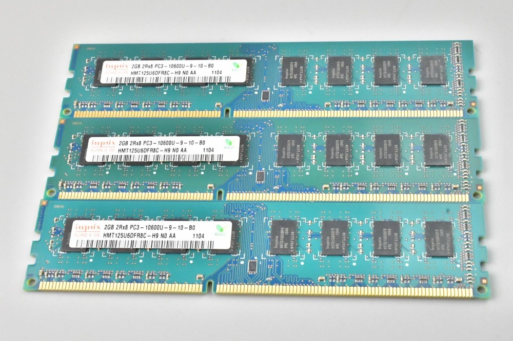 SK HYNIX 16GB (4x4GB) 2Rx8 PC3-10600U DDR3 DESKTOP Memory RAM Lot x 3