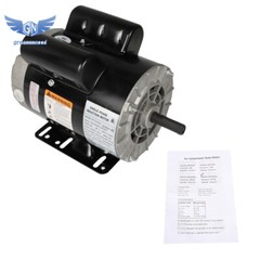 Compressor Duty Electric Motor 3 hp 3450RPM 56 Frame 1 Phase 115-230V 5/8″ Shaft