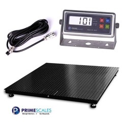 Pallet Scale 3×3 10000 LB Floor Platform Warehouse Industrial Pre Calibrated New