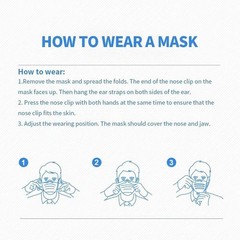 100PCS Masks Grey Disposable Face Mask 3 100 Count (Pack of 1), 100Pcs