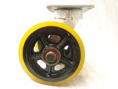 6″ Kingpinless ERGO Maintenance Free Swivel Caster Precision Sealed Brg 1400 lbs