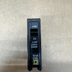 QHB120 1-Pole 20A 65kA 120V Bolt-On Breaker New open box