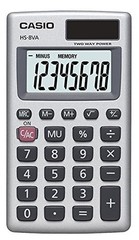 Casio Hs-8va, Calculadora De Funcion Estandar Con Energia Solar