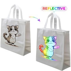 DTF Transfer Film 11.8in x 16.4ft Reflective Colorful Cold Peel For Printing USA