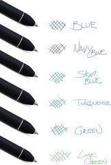 EnerGel Kuro Shades of Peace, Retractable Liquid Gel Pen, Assorted Ink Colors,