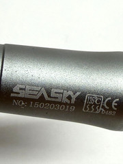 Lot of 2 Dental Slow Low Speed Straight Handpiece Nose Cone E-type SEASKY HP