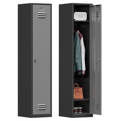 Metal Storage Cabinet Metal Locker with Door For Employees Office School Gym