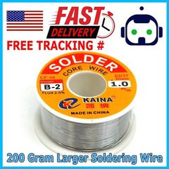 200g 63 37 Tin Rosin Core Solder Wire Electrical Soldering Sn60 Flux 0.6mm
