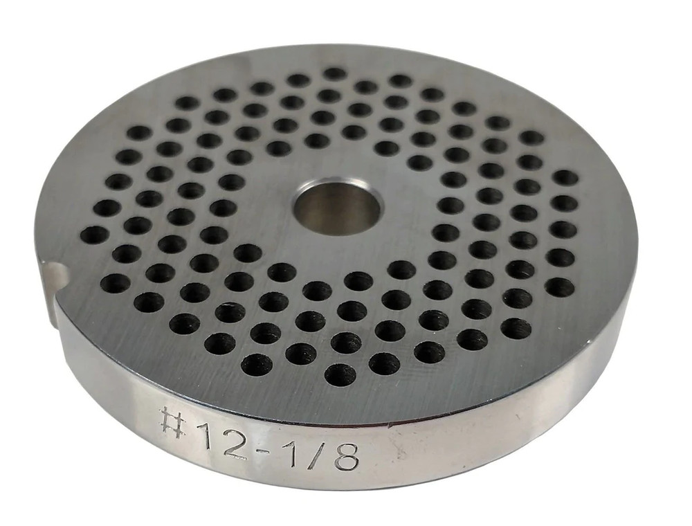 #12 1/8″ (Hamburger Grind) Reversible Meat Grinder Plate – Butcher Better