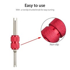 Valve Core Removal Tool + 10 Hvac Schrader Valves DURABLE HIGH-QUALITY CORES